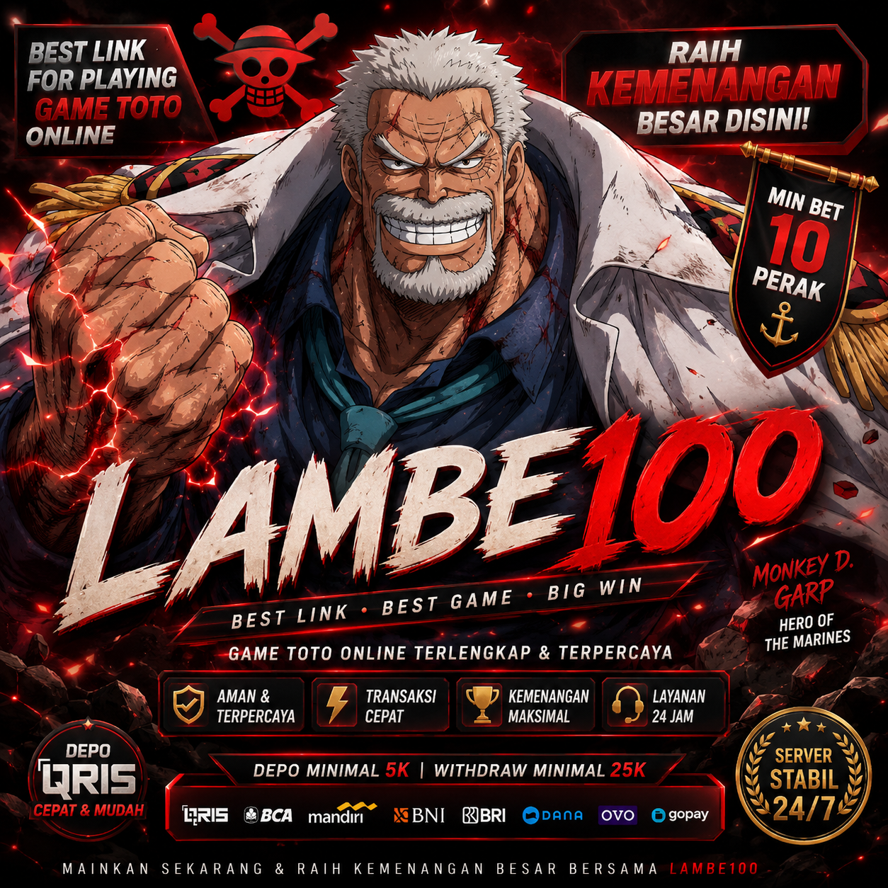 LAMBE100 | This is The Best Link For Playing Game Toto Online & Raih Kemenangan Besar